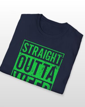 straight outta weed 420 tee