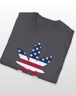 puff it up for freedom leaf 420 tee