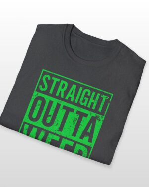 straight outta weed 420 tee