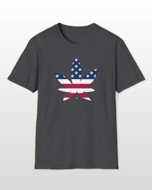 puff it up for freedom leaf 420 tee