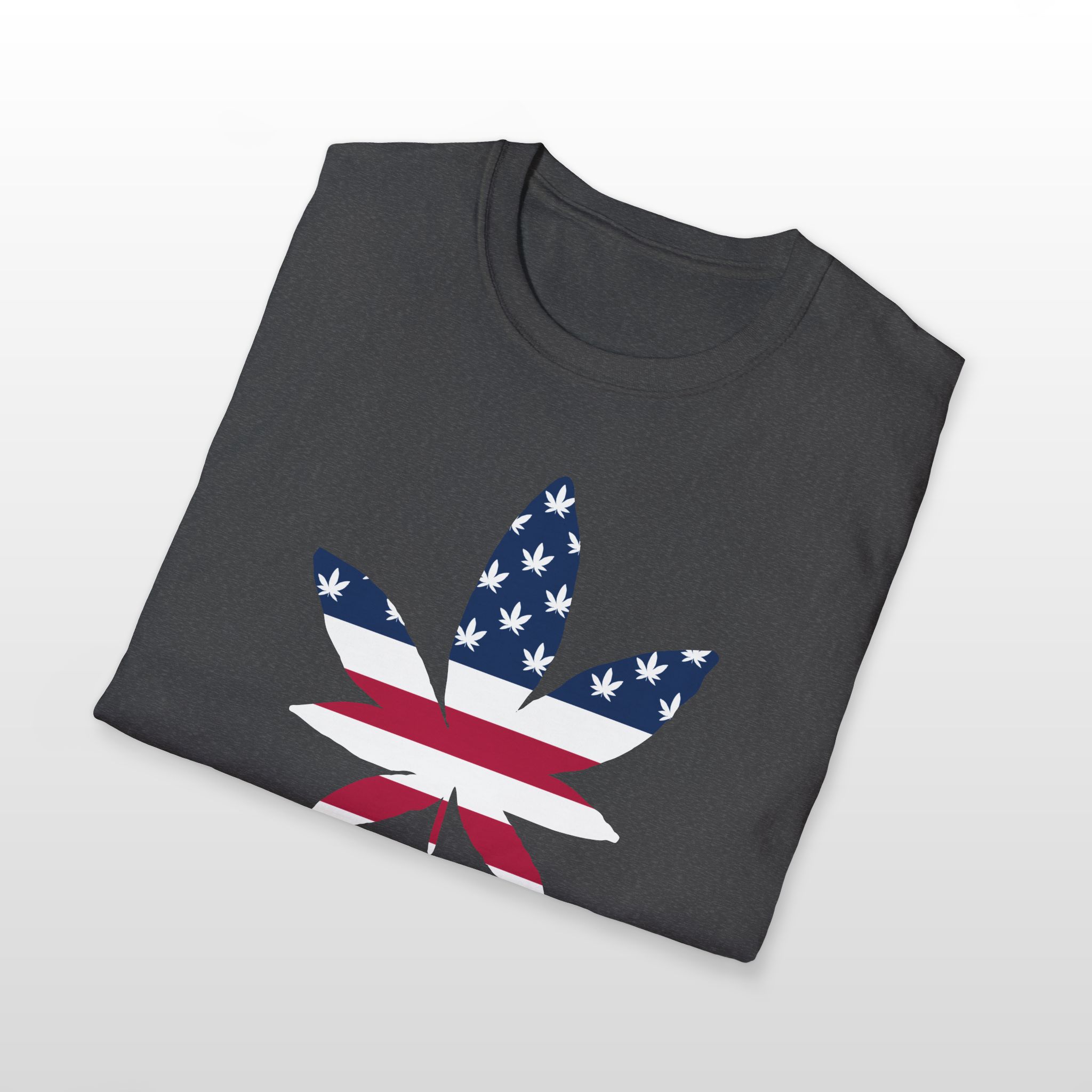 puff it up for freedom leaf 420 tee