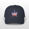 puff it up for freedom leaf embroidered 420 dad hat