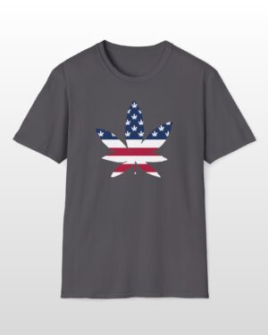 puff it up for freedom leaf 420 tee