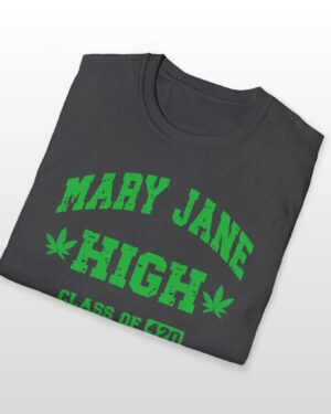 mary jane high class of 420 tee