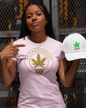 attitude adjustment program gold badge 420 tee