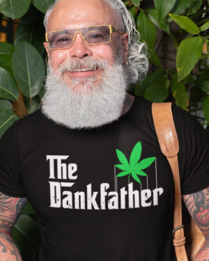 aap the dankfather 420 tee black lifestyle male model 1x1
