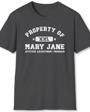 aap property of mary jane attitude adjustment program 420 tee darkheather 1x1