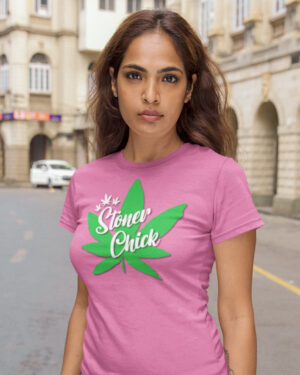 aap stoner chick 420 tee azalea female model 1440x1440