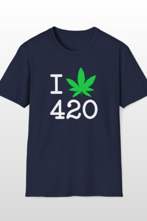 i love 420 tee