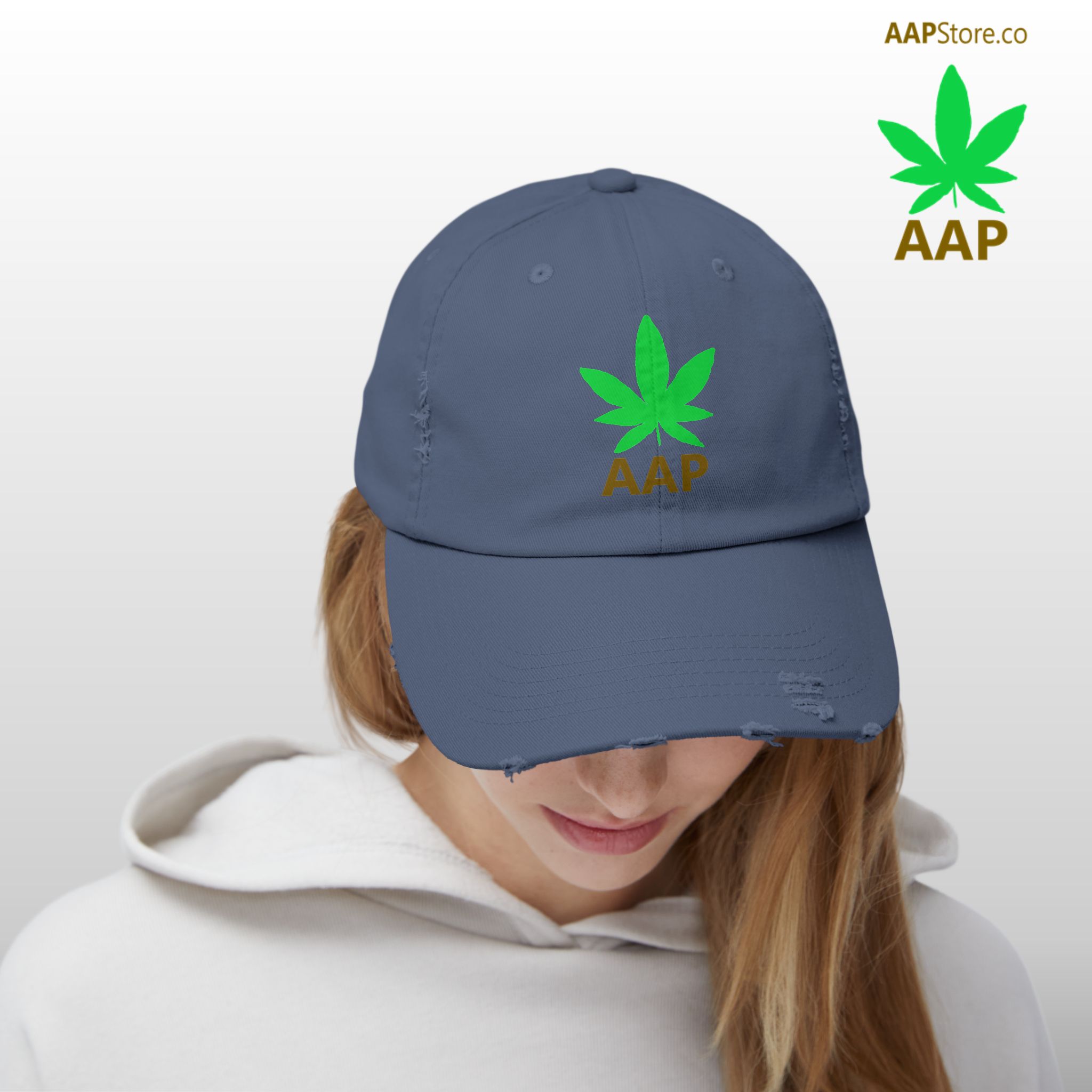 follow the program aap original aapstore.co logo distressed cap