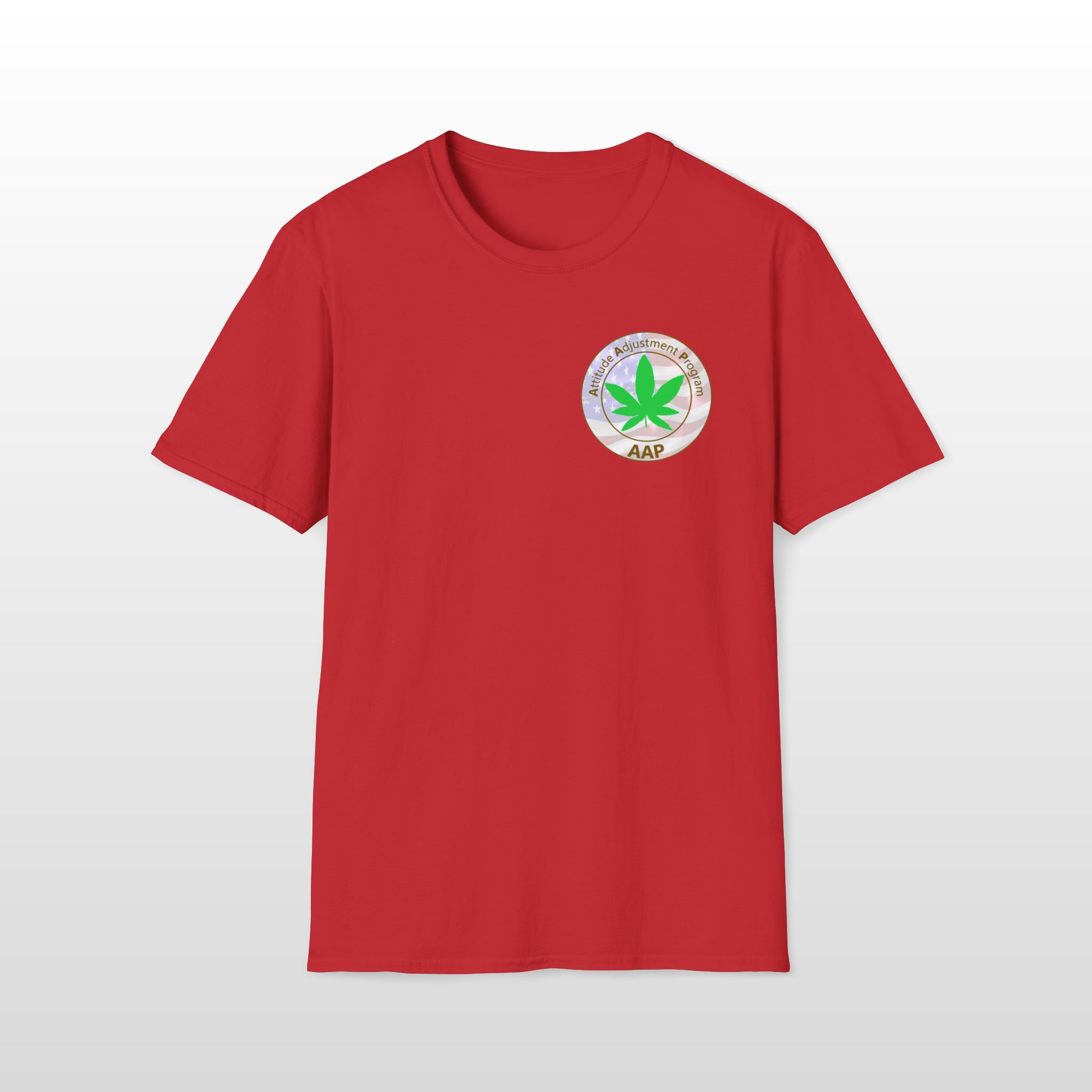 puff it up for freedom aap original we want you to follow the program 2 sided tee