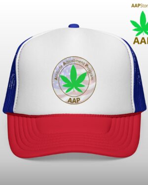 puff it up for freedom aap original freedom logo trucker cap