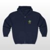 aap original embroidered pocket logo full zip hooded sweatshirt