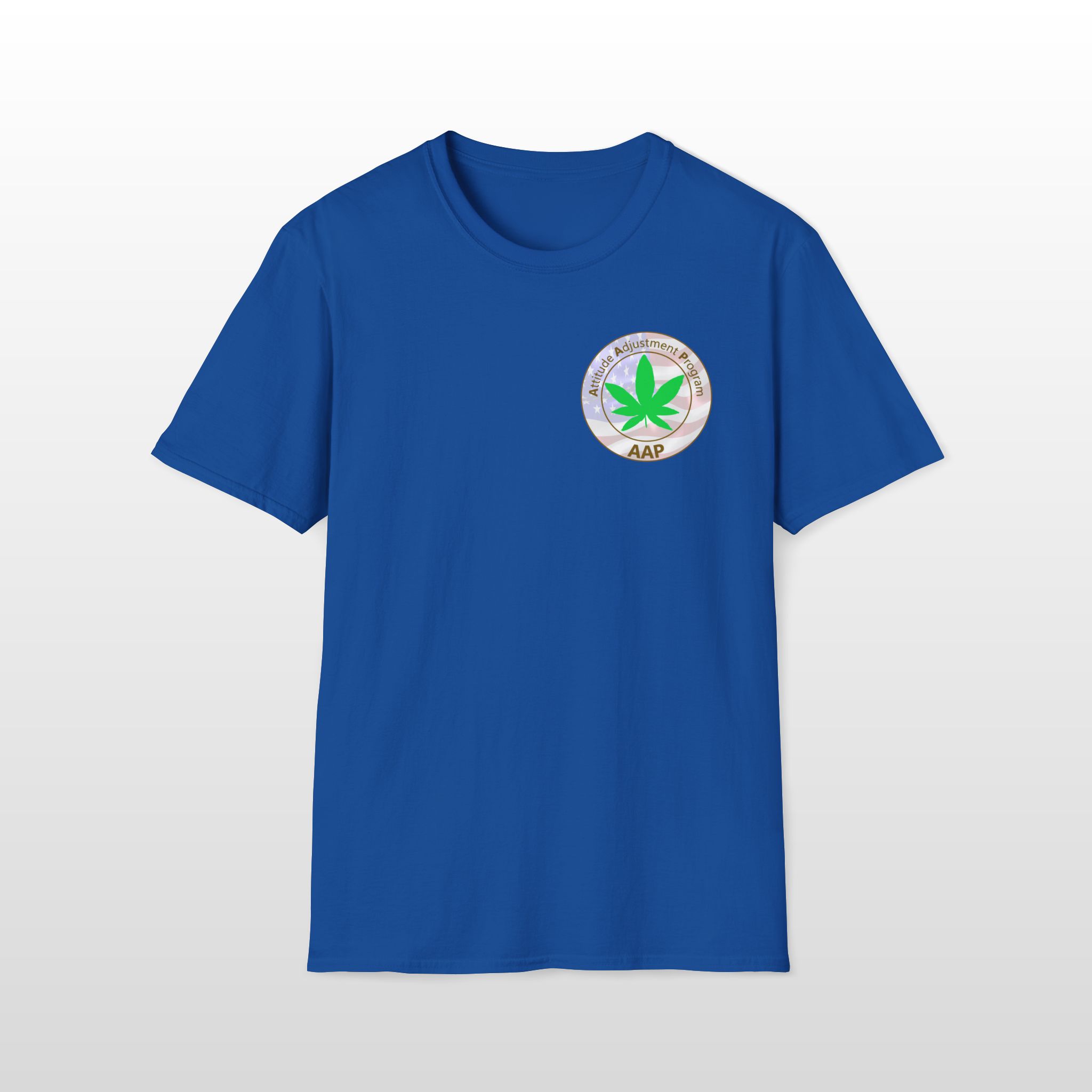puff it up for freedom aap original we want you to follow the program 2 sided tee