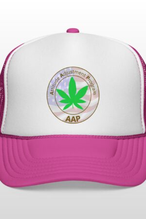 puff it up for freedom aap original freedom logo trucker cap