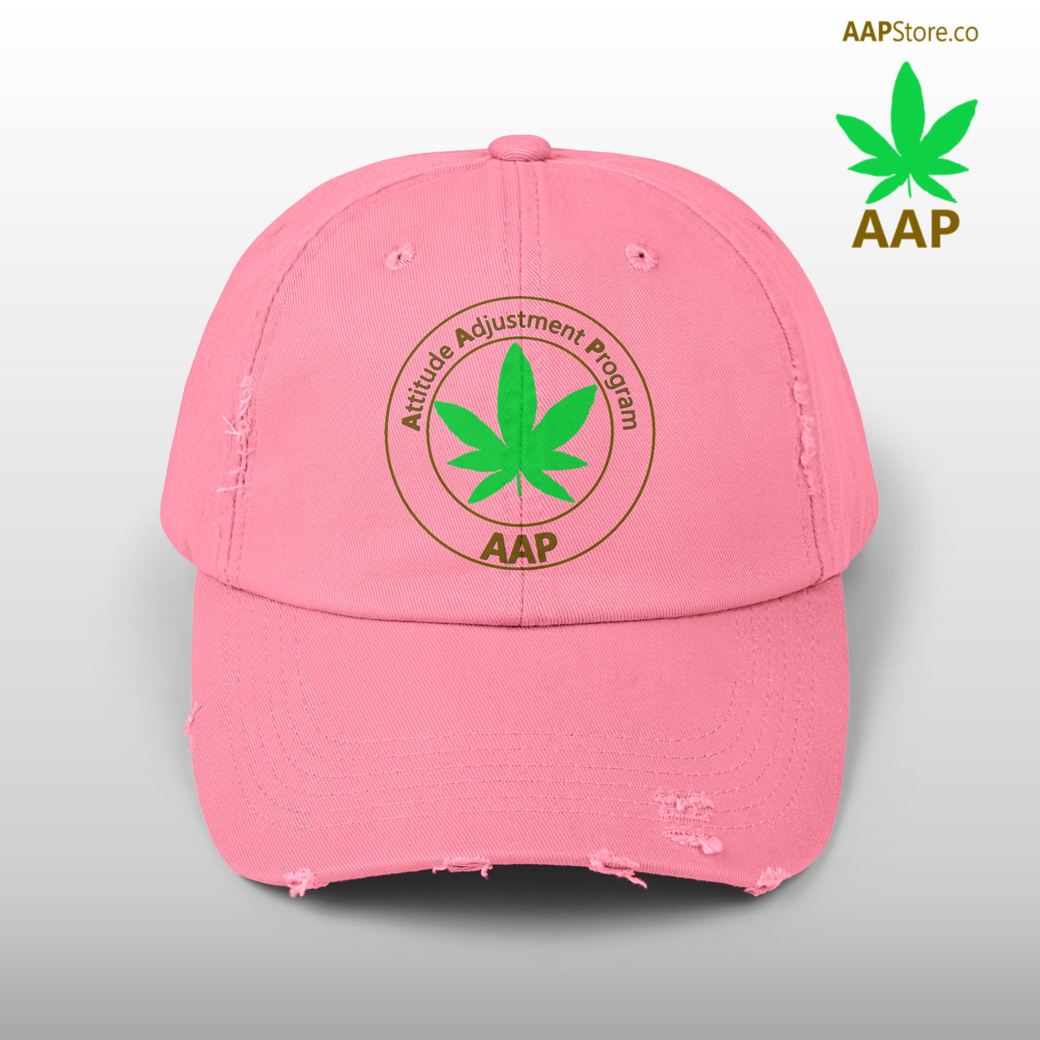 follow the program aap original distressed stoner cap