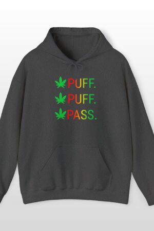 puff puff pass 420 stoner hoodie