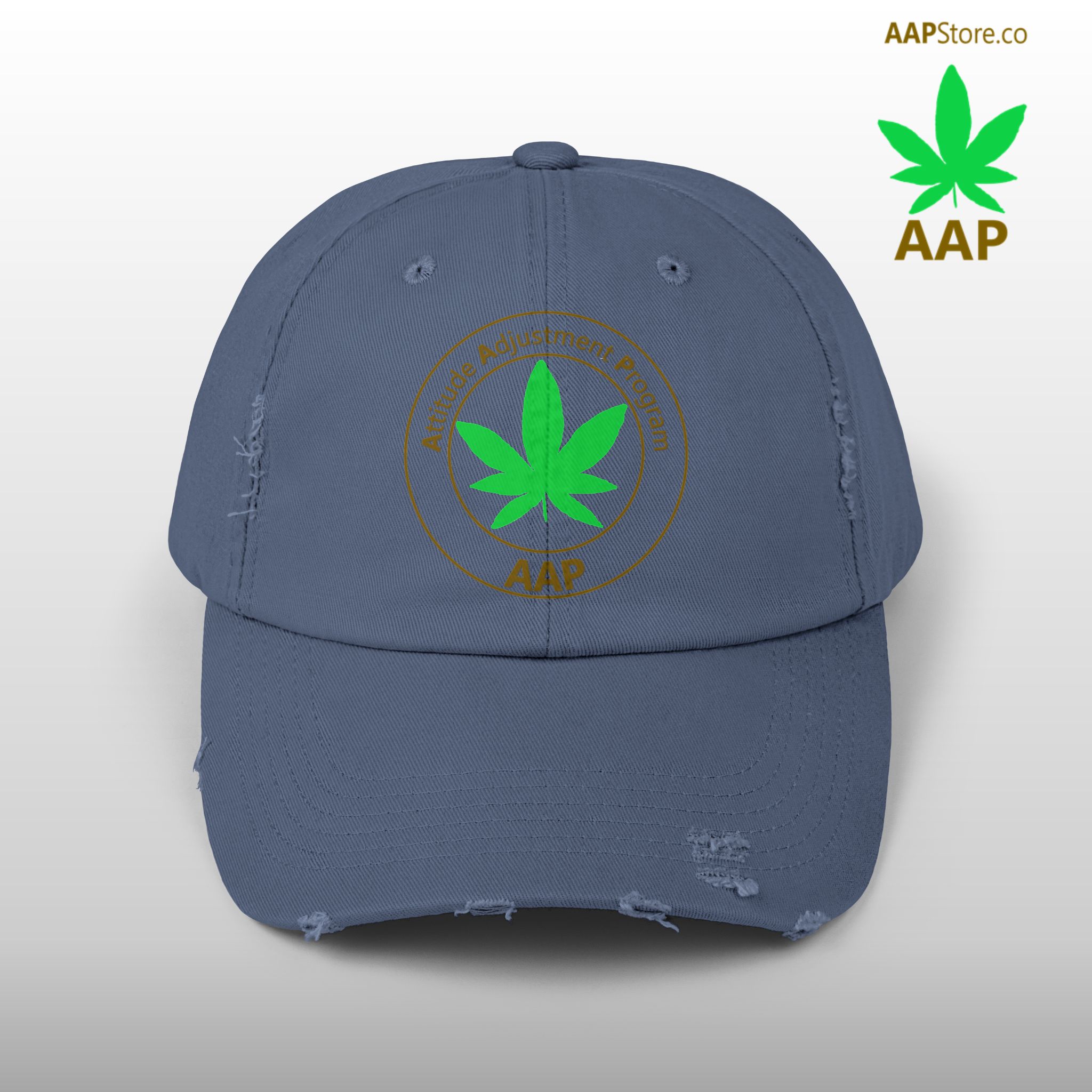 follow the program aap original distressed stoner cap