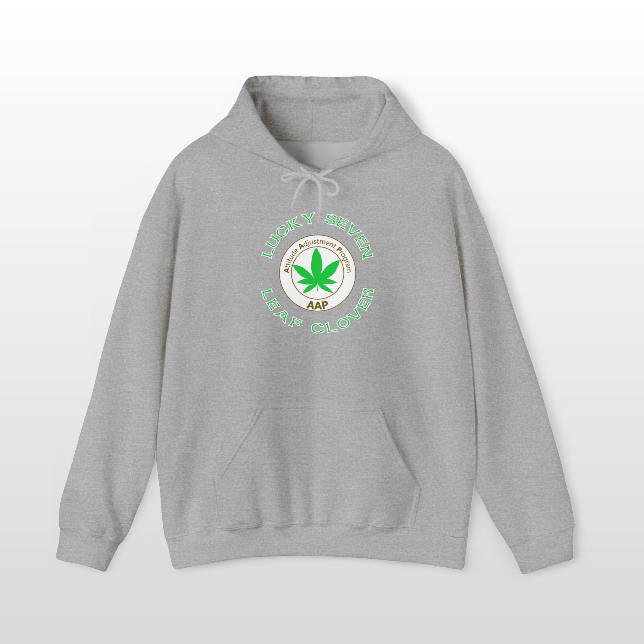 lucky seven leaf clover stoner hoodie