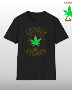 lonely stoner unisex softstyle t shirt perfect for casual vibes and celebrations
