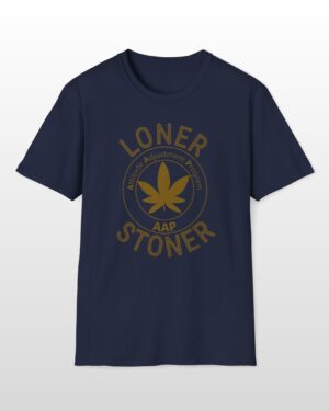 aap monochrome loner stoner tee
