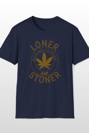 aap monochrome loner stoner tee