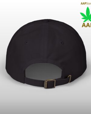 grean leaf 420 embroidered dad hat