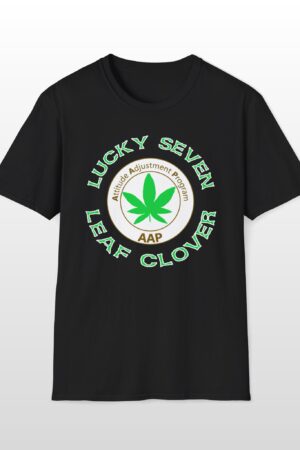 lucky seven leaf clover stoner tee
