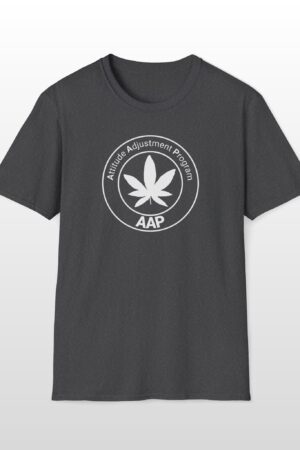 attitude adjustment program aap white 420 tee