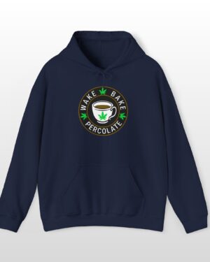 wake bake percolate 420 hoodie