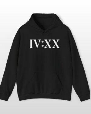 roman numerals 420 stoner hoodie