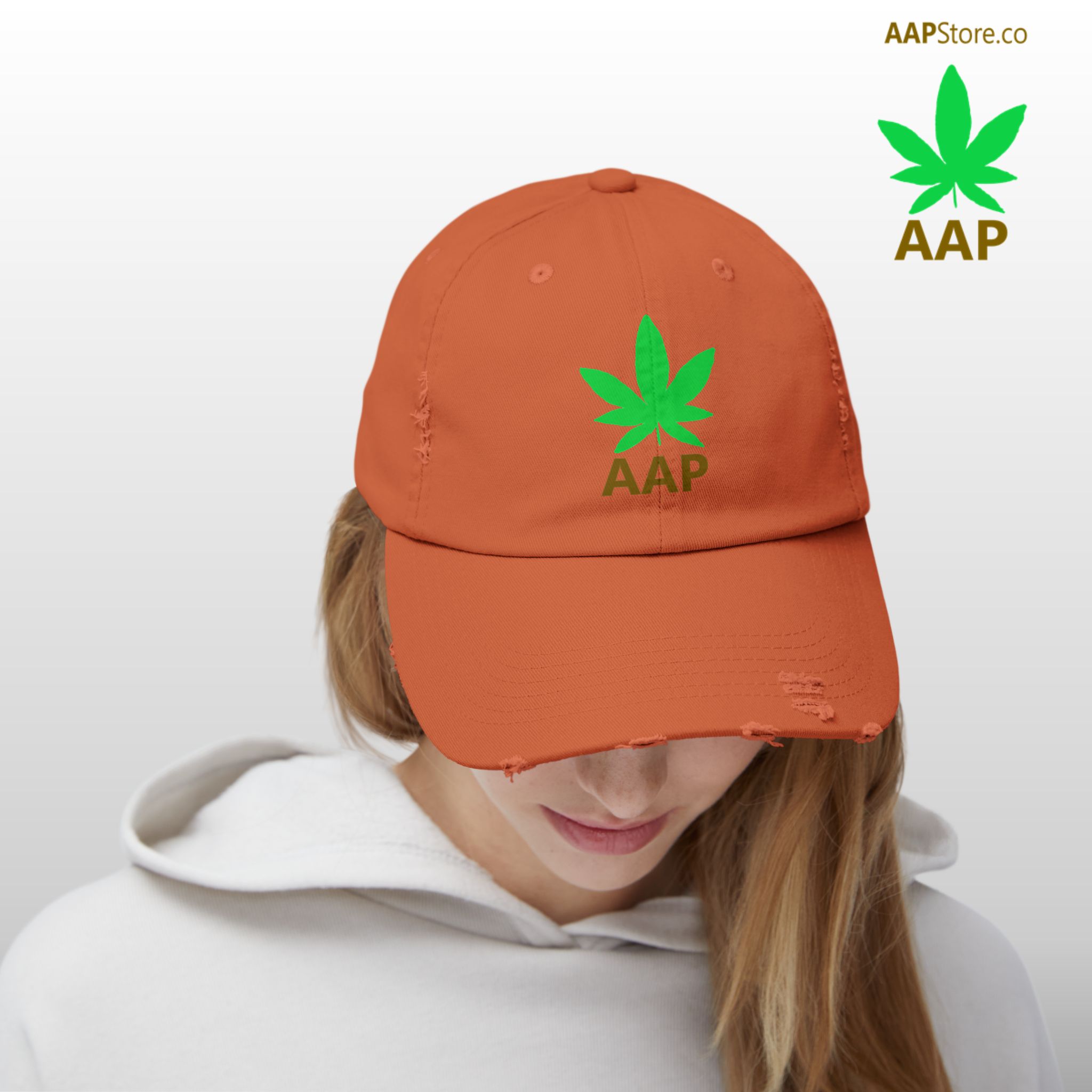 follow the program aap original aapstore.co logo distressed cap