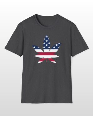 puff it up for freedom leaf 420 tee