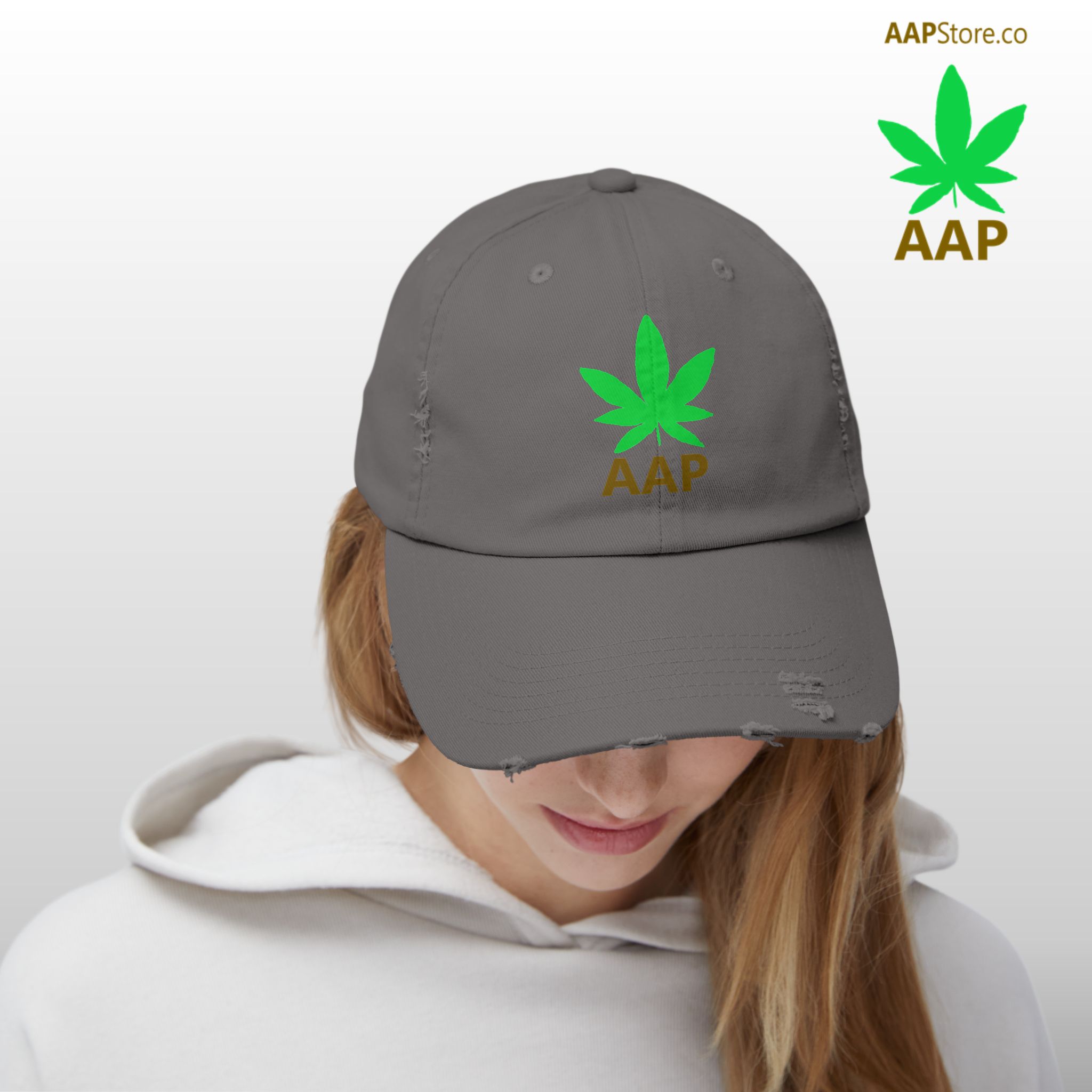 follow the program aap original aapstore.co logo distressed cap