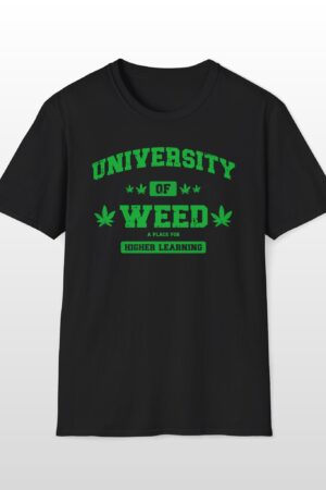 university of weed 420 tee