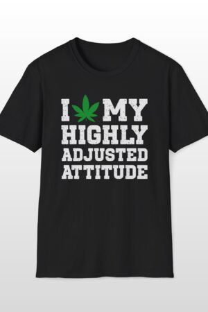 i love my highly adjusted attitude 420 tee