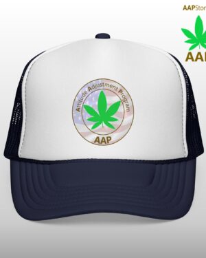 puff it up for freedom aap original freedom logo trucker cap