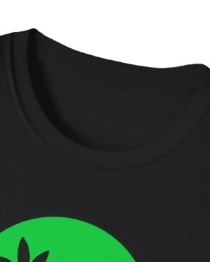 follow the program aap original green smiley face 420 tee