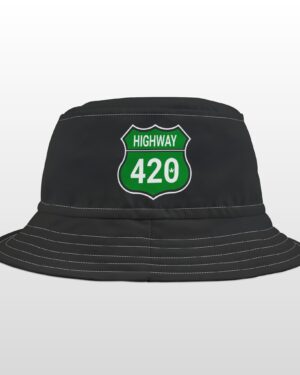 highway 420 stoner bucket hat