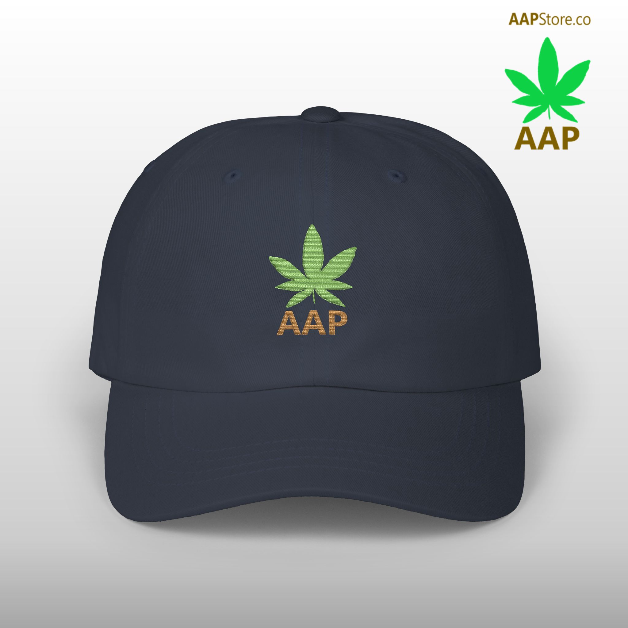follow the program aap original aapstore.co logo classic dad cap