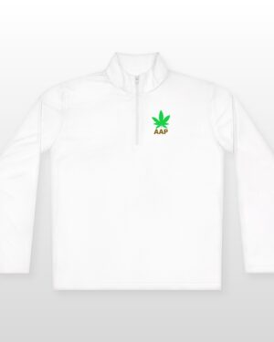 follow the program aap original logo quarter zip pullover