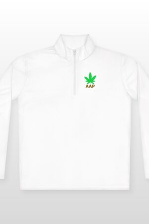 follow the program aap original logo quarter zip pullover