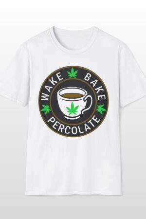 wake bake percolate 420 tee