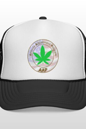 puff it up for freedom aap original freedom logo trucker cap