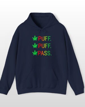 puff puff pass 420 stoner hoodie