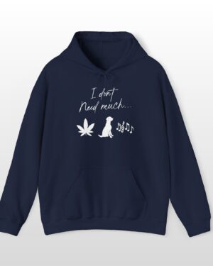 i don't need much 420 stoner hoodie