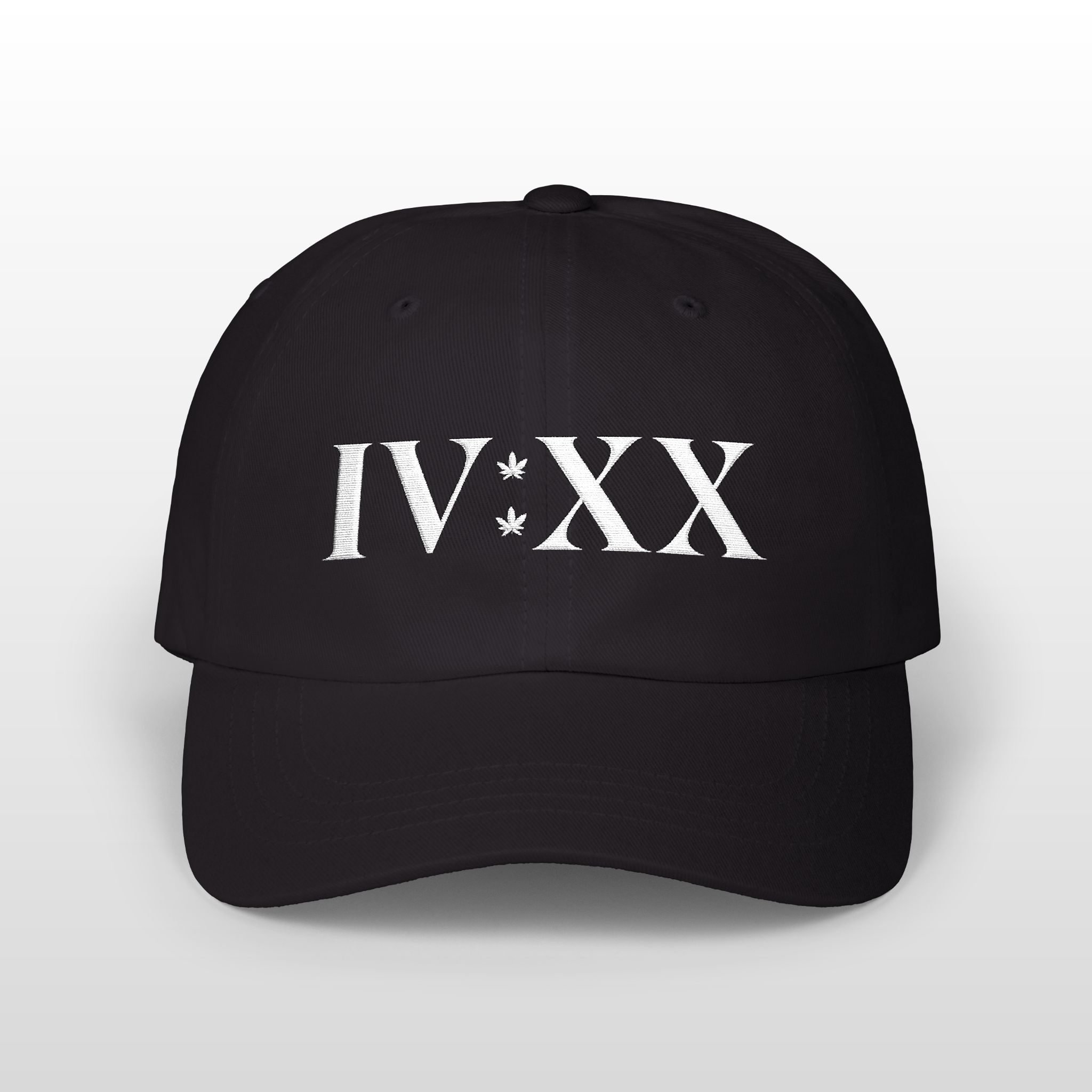 420 roman numerals embroidered 420 dad hat