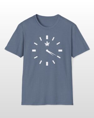420 clock tee