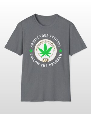 adjust your attitude follow the program 420 tee