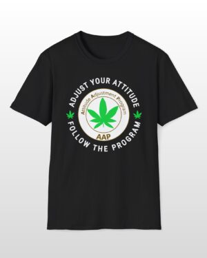 adjust your attitude follow the program 420 tee